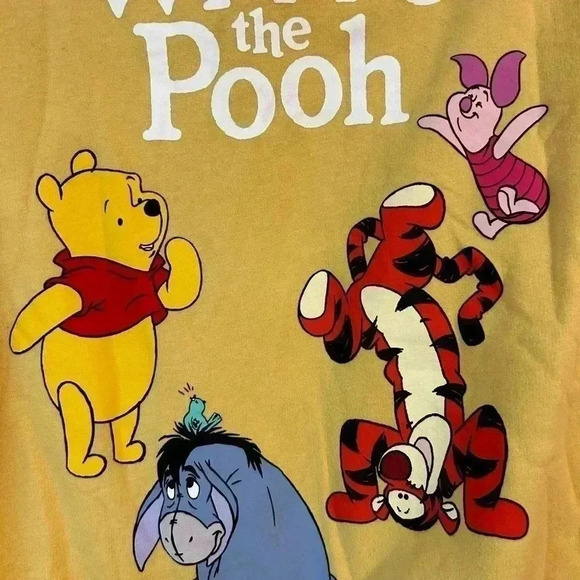 Disney sweatshirt. Size medium 7-9. Winnie the Pooh. Preowned. - Picture 5 of 6